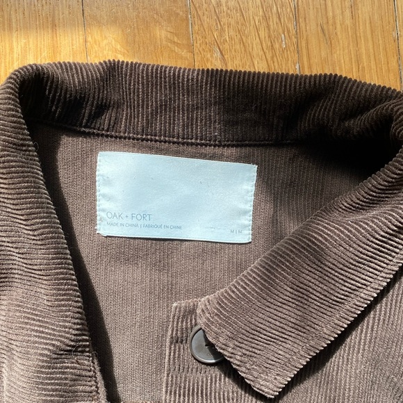 Chocolate Brown Corduroy Jacket - Picture 2 of 2